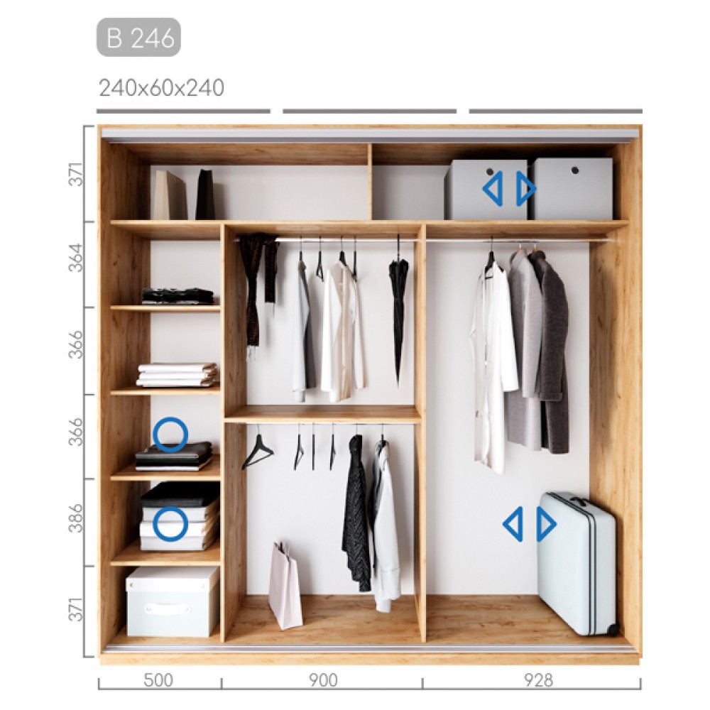 Шафа-купе Віват B-246