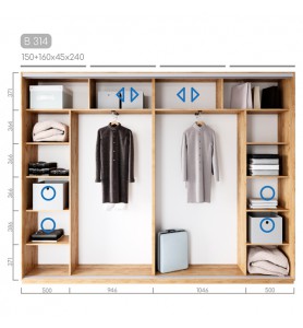 Шафа-купе Віват B-314 Шафа-купе Віват B-314