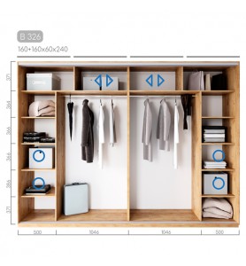 Шафа-купе Віват B-326 Шафа-купе Віват B-326