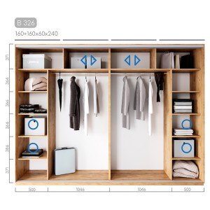 Шафа-купе Віват B-326