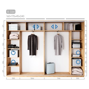 Шафа-купе Віват B-334