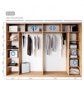 Шафа-купе Віват B-336 Шафа-купе Віват B-336