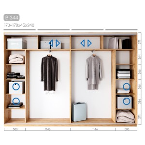 Шафа-купе Віват B-344