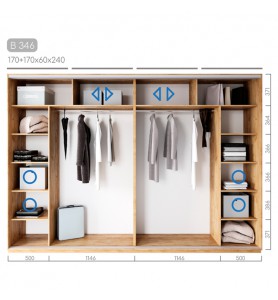 Шафа-купе Віват B-346 Шафа-купе Віват B-346