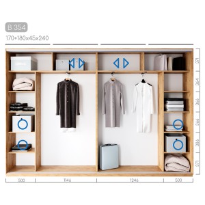 Шафа-купе Віват B-354