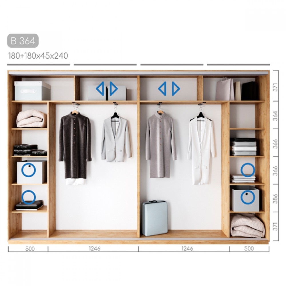 Шафа-купе Віват B-364