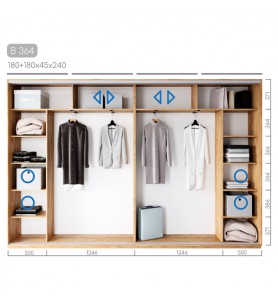 Шафа-купе Віват B-364 Шафа-купе Віват B-364