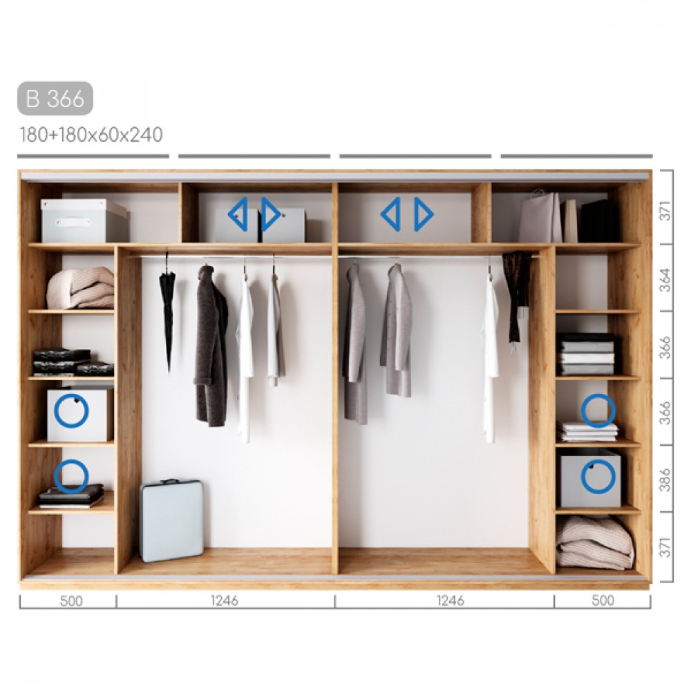 Шафа-купе Віват B-366