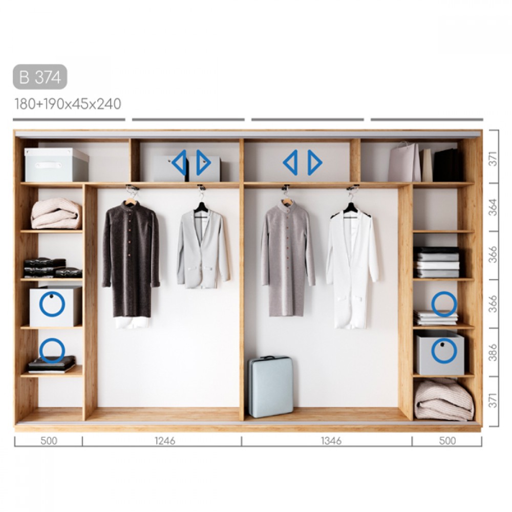 Шафа-купе Віват B-374