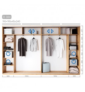 Шафа-купе Віват B-384 Шафа-купе Віват B-384