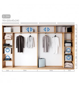 Шафа-купе Віват B-394 Шафа-купе Віват B-394